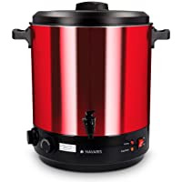 Navaris olla para conservas 27L grifo termostato y temporizador - Dispensador de bebidas calientes - Cacerola eléctrica…